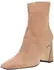 Steve Madden Suede Leather High Heel Ankle Boot taupe