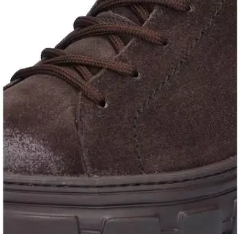 Paul Green Ankle Boot Nubuck Leather Warm Lining mocca