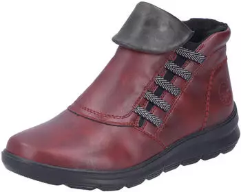 Rieker Z0071 Short Boot wine/graphit