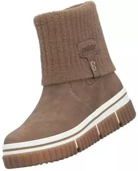 Rieker Ankle Boot Lined Removable Footbed Comfort (Y6350) braun