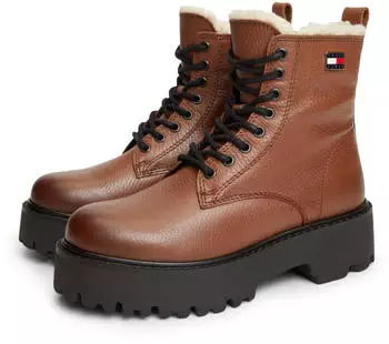 Tommy Hilfiger TJW Platform Boots WL braun