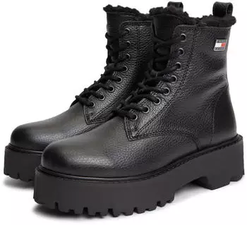 Tommy Hilfiger TJW Platform Boots WL schwarz