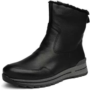 Ara OSAKA Winter Boots Wedge Ankle Boot with Pull Tab, Width G