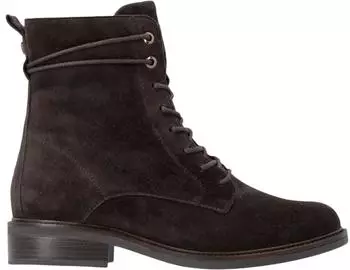 Remonte Dorndorf Lace-Up Ankle Boot Suede dunkelbraun