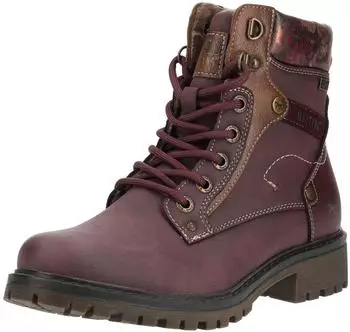 MUSTANG Lace-up Ankle Boot braun