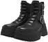 Buffalo Fusion Biker Mid Ankle Boot schwarz