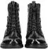 Regarde Le Ciel Bootie Leather Lace-up Bootie schwarz