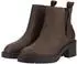 Blowfish Bootie Faux Leather/Textile chocolate
