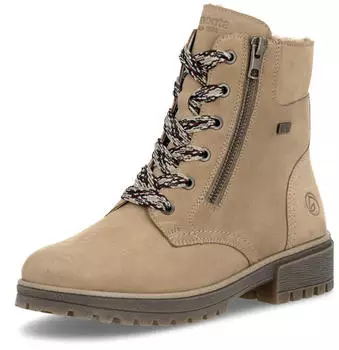 Remonte Dorndorf Winter Boots Lace-up Boots with Water-repellent TEX Membrane hellbraun