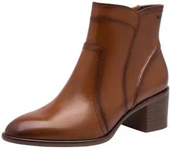 Tamaris Women's Leather Boots 1-25313-47 braun