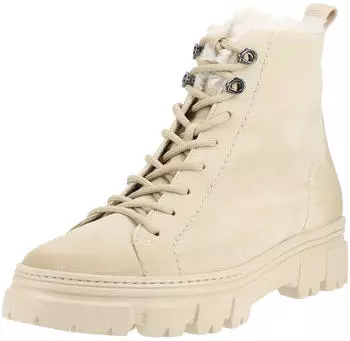 Paul Green Lace-up Ankle Boot (5663) beige