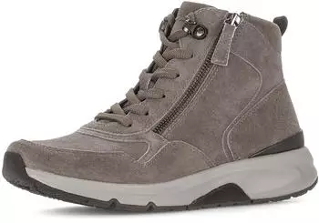 Gabor Lace-Up Boot Wedge Heel beige