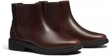 Timberland STORMBUCKS - MID CHELSEA BOOT dark brown full grain