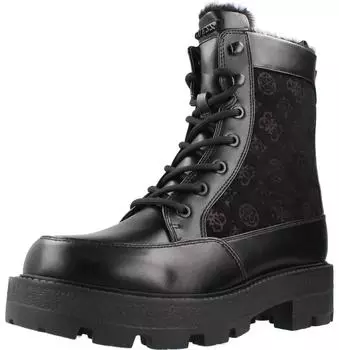 Guess Lace-Up Boots schwarz