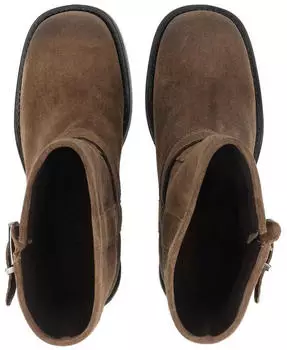 Marc O'Polo Ankle Boot Suede Bikerboots braun