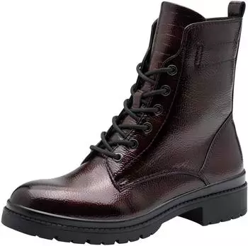 Tamaris Boots (1-1-25203-28) merlot patent