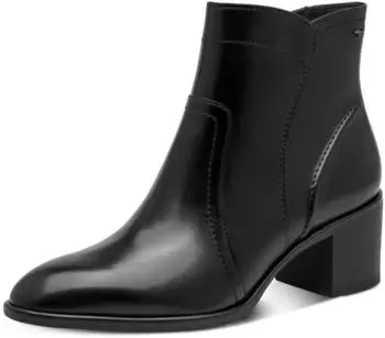 Tamaris Women's Leather Boots 1-25313-47 schwarz