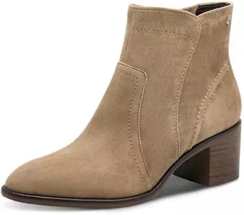 Tamaris Women's Leather Boots 1-25313-47 tan