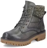 Rieker Winterboots Gr&uuml;n - Gr. 36 - Textil