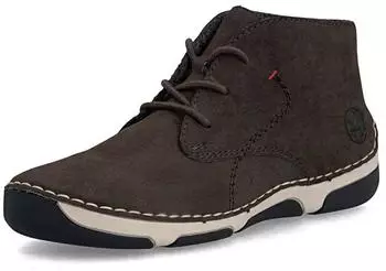 Rieker Lace-up Ankle Boot Cold Lining up to 35mm Heel (55929) braun