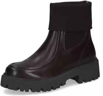 Caprice Boots dunkelbraun/schwarz
