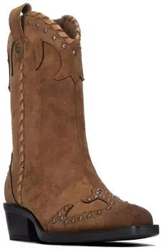 XTI Cowboy Boots Camper Boots Women camel