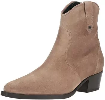 H&ouml;gl Stiefelette Veloursleder Bikerboots taupe