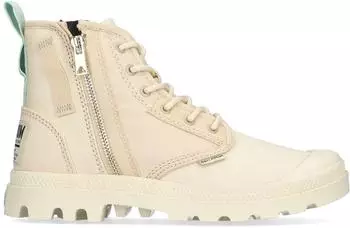 Palladium PAMPA DETROIT ZIP SU Schn&uuml;rboots tropisand/cream
