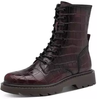 Tamaris Ankle Boots (1-25908-41) rot/braun