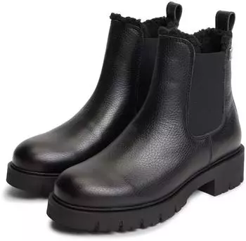 Tommy Hilfiger TJW Cleated Chelsea Boots WL schwarz