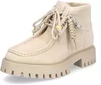 Guess Damen Schn&uuml;rboot Fardina beige - Beige - 37