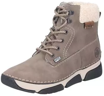 Rieker Schn&uuml;rboots mit TEX-Technologie braun