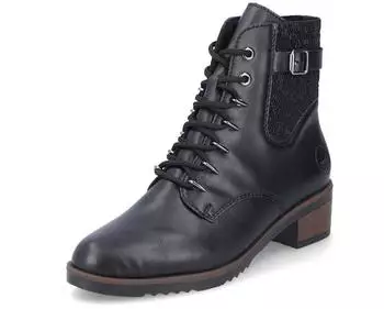 Rieker Schn&uuml;rstiefelette Y0500 schwarz