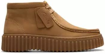Clarks Torhill Moss Boots light tan