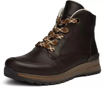 Ara OSAKA Winterboots Schn&uuml;rboots High Top Sneaker in G-Weite braun