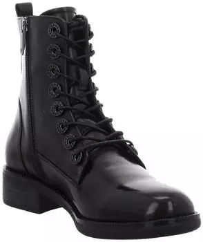 Regarde Le Ciel Schn&uuml;rstiefelette Leder schwarz