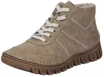 Rieker 57520 Schn&uuml;r Stiefel braun