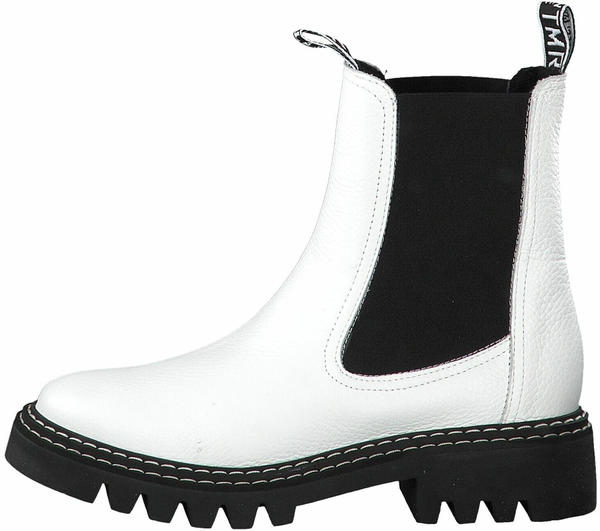 Tamaris Leather Chelsea Boots (1-1-25455-25) white