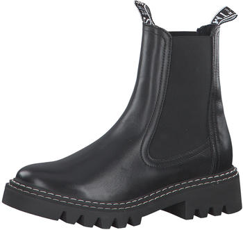 Tamaris Leather Chelsea Boots (1-1-25455-25) black