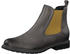 Tamaris Leather Chelsea Boots (1-1-25056-25) grey/saffran