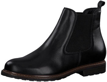 Tamaris Leather Chelsea Boots (1-1-25056-25) black