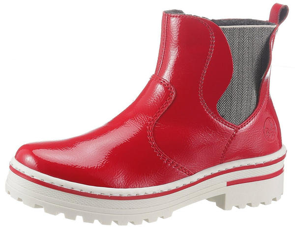 Rieker Chelsea Boots (Z8196) red