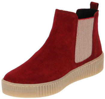 Gabor Chelsea Boots (53.731) red velours