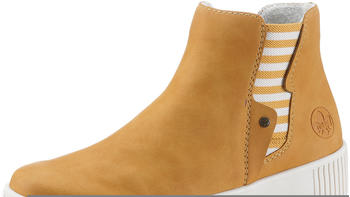 Rieker Chelsea Boots (Y6461) yellow/white