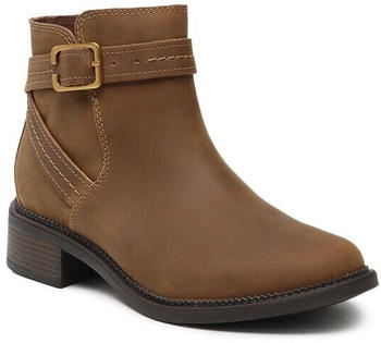 Clarks Maye Strap 261680794 Dark Tan Leather