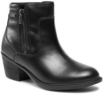 Clarks Neva Zip Wp 261751994 Black Leather
