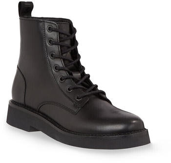 Tommy Hilfiger Tjw Lace Up Flat Boot EN0EN02310 Black