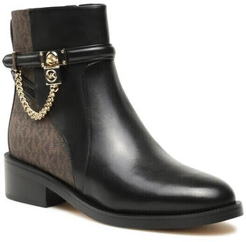 Michael Kors Hamilton Flat Bootie 40F3HAME6L Blk/Brown