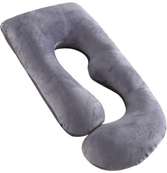 momcozy Schwangerschaftskissen G-Form grau momcozy Schwangerschaftskissen G-Form grau