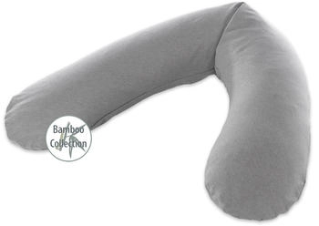 Theraline Das Original Stillkissen Bambus-Kollektion - melange mittelgrau Theraline Das Original Stillkissen Bambus-Kollektion - melange mittelgrau